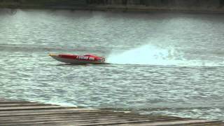 Chaparral LUCAS OIL by Marcel  RC Offshore Powerboat  HD [upl. by Anihsak]