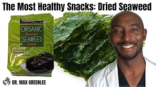 The Most Healthy Snacks Dried Seaweed [upl. by Ikin388]