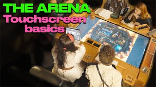 The Arena Digital Game Table Touchscreen Basics [upl. by Akere99]