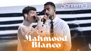 Mahmood BLANCO  Brividi LIVE Sanremo 2022 [upl. by Lipman]