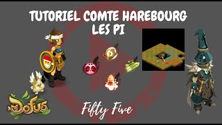 DOFUS TUTORIEL COMMENTÉ COMTE HAREBOURG  TEAM DISTANCE [upl. by Eirffej]