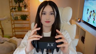 ASMR 43 Minute Rambles amp Lotion Ear Massage ❤️ 3Dio [upl. by Shue]