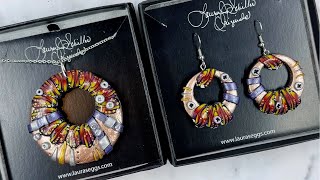 POLYMER CLAY JEWELRY TUTORIAL MADNESS MAKEOVER 15 [upl. by Aylward]