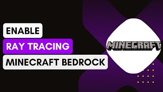 How To Enable Ray Tracing In Minecraft Bedrock 120 [upl. by Munn946]