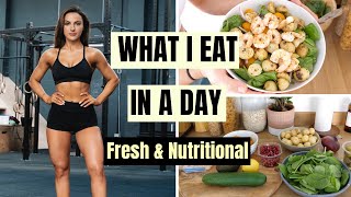 WHAT I EAT IN A DAY  Fresh amp Nutritional [upl. by Jesh]