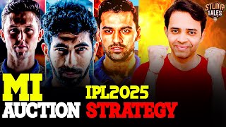 quotMI Full Squad IPL 2025 Auction Strategy amp Analysis  Kaushikncquot [upl. by Kolivas]