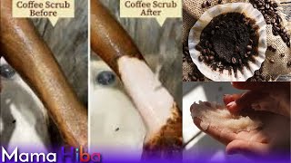 Recette de gommage corporel maison DIY 😱 gommage soinsdelapeau beauty peau diy [upl. by Monteria168]