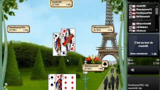 Belote sur GameTwist  par Skillmania [upl. by Pettifer]