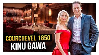 Best restaurants in Courchevel 1850 Kinu Gawa [upl. by Nilats]