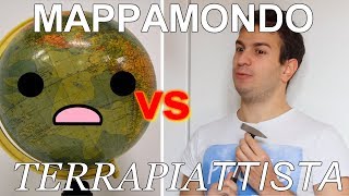 MAPPAMONDO VS TERRAPIATTISTI [upl. by Joletta703]