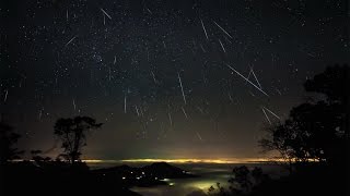 2015雙子座流星雨／Geminid Meteor Shower Timelapse 縮時攝影 [upl. by Tadeas]