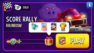 Rainbow solo challenge2100 points score rally solo challengematch masters [upl. by Laersi]