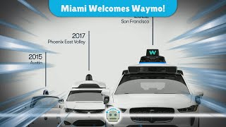 Waymos Robotaxi Revolution Miami Set to Welcome SelfDriving Taxis by 2026 [upl. by Enitsua]