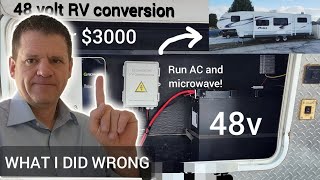 One Year Review  48v RV Solar Power system  What I Got Wrong [upl. by Hamel]