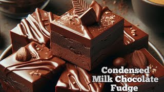 How to make Fudge  Condensed Milk Fudge [upl. by Servais]