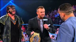 MVP assumes control of TNA Wrestling Operations March 13 2014 [upl. by Airtemak834]