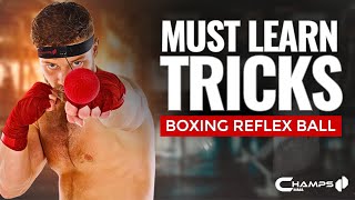 Boxing Reflex Ball must learn tricks Boxing workout for reflexes [upl. by Pytlik220]