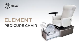 Element Pedicure Chair with Plumbing [upl. by Island]