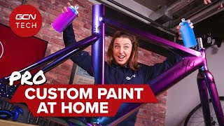 How To Custom Paint A Bike Like A Pro With Some Help From Fatcreations [upl. by Ariom]