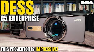 This Projector Is IMPRESSIVE  DESS C5 Enterprise Projector Review [upl. by Novel]