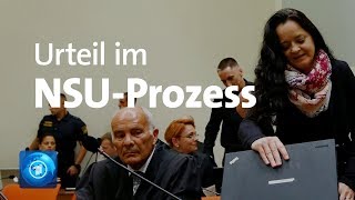 Urteil im NSUProzess  Sondersendung [upl. by Raines366]