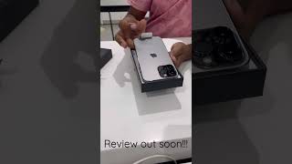 My IPhone 13 Pro Max Graphite Unboxing apple iphone13promax tamil tamilreview tamilshorts [upl. by Etteuqaj]