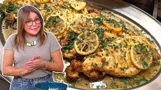 How to Make Chicken Francese with Herbs  Rachael Ray [upl. by Jemima]