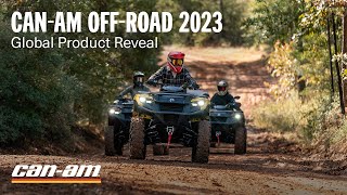 2023 CanAm ATV Lineup  Global Product Reveal [upl. by Suzann260]