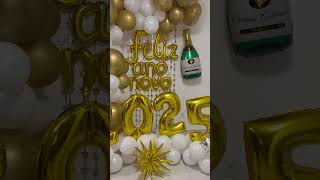 Decoração de Ano Novo anonovo 2025 happynewyear réveillon felizanonovo decoraçãofacil [upl. by Anaujik708]