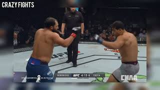 Johny Hendricks vs Paulo Costa  Middleweight Bout Highlights [upl. by Boyse]