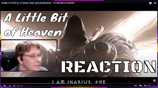 ⭐DIABLO IV RAP by JT Music feat AndreaKaden  quotA Little Bit of Heavenquot︱REACTION JT Music [upl. by Kariv]