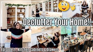 DECLUTTER YOUR HOME  episode 2  Kitchen Declutter With Me 2023  Decluttering Tips [upl. by Sidky]