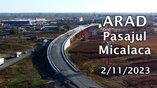 Arad  Pasajul Micalaca  02112023 [upl. by Airdnax142]