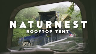 Naturnest Softshell Rooftop Tent  Fall and Winter Camping [upl. by Durwood]