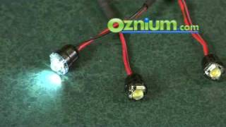 Prewired Superflux 4chip LEDs  Ozniumcom [upl. by Ellerrehc]