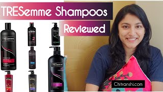 TRESemme Shampoo Review  Tresemme Shampoo for DryDamagedOily and thin hair [upl. by Eiliab746]