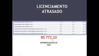 Fazendo Parcelamento de IPVA e Licenciamento [upl. by Arimas]