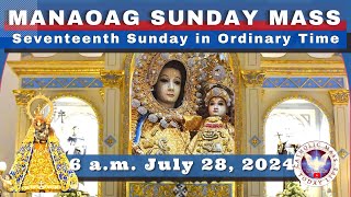 SUNDAY MASS TODAY at OUR LADY OF MANAOAG CHURCH LIVE MASS 600 AM July 28 2024 [upl. by Ekrub]