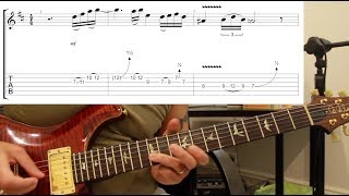 How to play ‘Hotel California’ by The Eagles Guitar Solo Lesson wtabs [upl. by Assirem922]