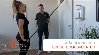 Kräftigung der Schulter Impingement Schulterschmerzen Schulterluxation Schulter OP [upl. by Loveridge]