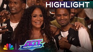 Sheila E The Pack Drumline and VUnbeatable bring the HEAT  Finale  AGT Fantasy League 2024 [upl. by Annelak]