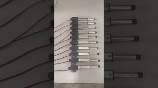 10units micro linear actuator work with 5MMS speed [upl. by Naihtniroc]