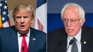 Fox News projects Trump Sanders win New Hampshire primaries [upl. by Dnomyar]