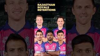 Retentions For Rajasthan Royals [upl. by Oicanata]