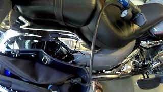 Kawasaki Voyager Rear Suspension Adjustment [upl. by Latsyrcal]