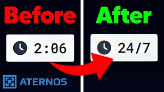 How to Make your Aternos Server Always Online 247 [upl. by Aivital]