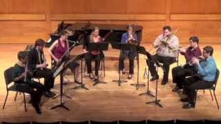 quotOctet for Wind Instrumentsquot Stravinsky  at Stony Brook University [upl. by Oidualc129]