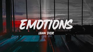 Iann Dior  Emotions Lyrics [upl. by Keryt]