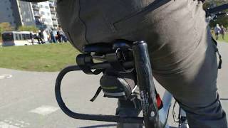 Easiest way to carry your bike lock on your bike seat  keep your bike safe [upl. by Enyallij531]