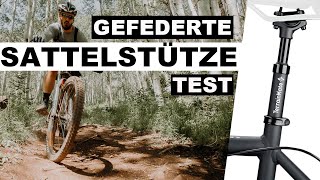 Gefederte Sattelstütze im Test  Sattelstütze für das Fahrrad von TerrainMate [upl. by Donny]